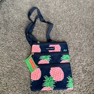 Simply southern purse new with tags pineapples